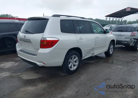 2010 Toyota Highlander Se V6 from USA, damaged, VIN 5TDJK3EH9AS035424